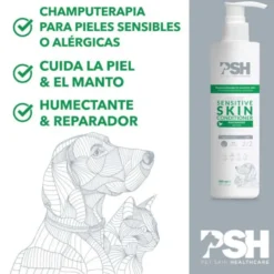 PSH Sensitive Skin Acondicionador para perros y gatos