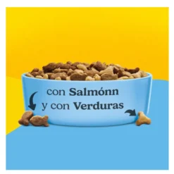 Purina Friskies Adult Pienso para gatos con salmón y verduras