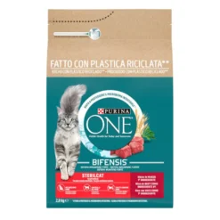 Purina One Adult Bifensis Esterilizado Buey pienso para gatos