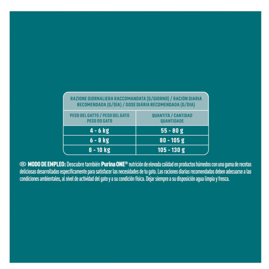 Purina ONE Adult Bifensis Esterilizado Pollo pienso para gatos