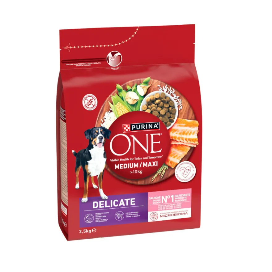Purina One Delicate Pienso Salmón para perros
