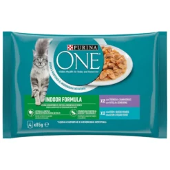 Purina One Indoor Formula Sobre en salsa para gatos