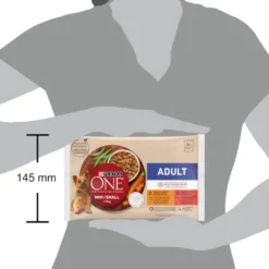 Purina One Mini Adult Pollo y Buey sobres para perros