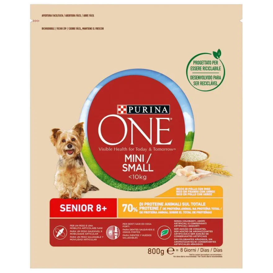 Purina One Senior 8+ Mini pienso para perros