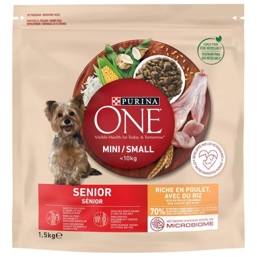 Purina One Senior 8+ Mini pienso para perros