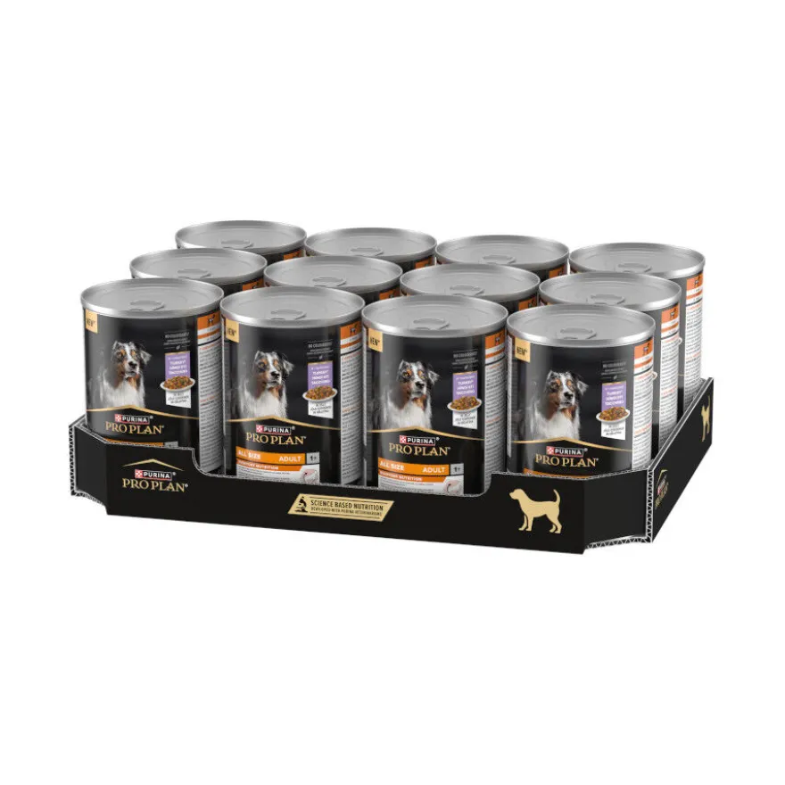 Purina Pro Plan Lata en Gelatina Pavo para perros