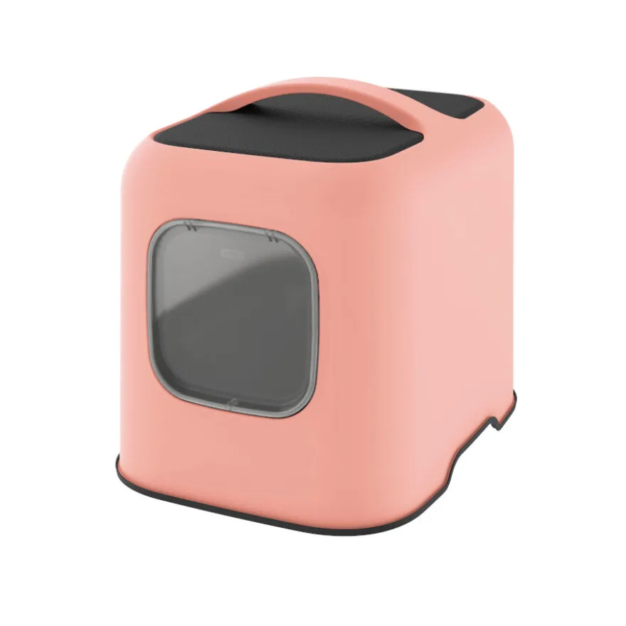 Rotho Biala Eco Arenero Rosa para gatos