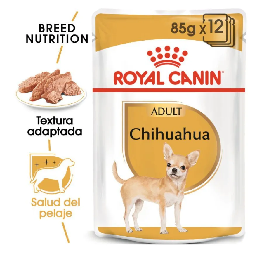 Royal Canin Adult Chihuahua paté en sobre para perros