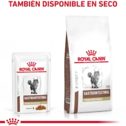 Royal Canin Gastrointestinal Fibre Response Láminas en Salsa Sobre para gatos