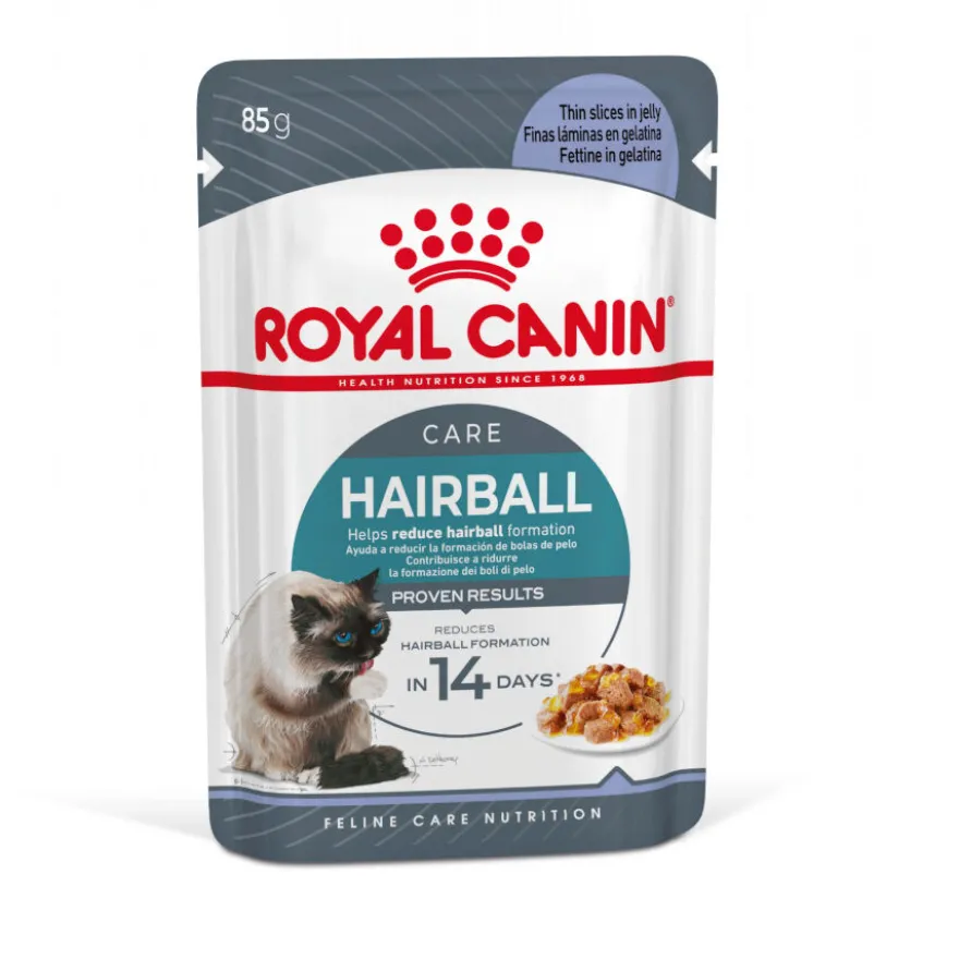 Royal Canin Hairball Care Sobre en Gelatina para gatos
