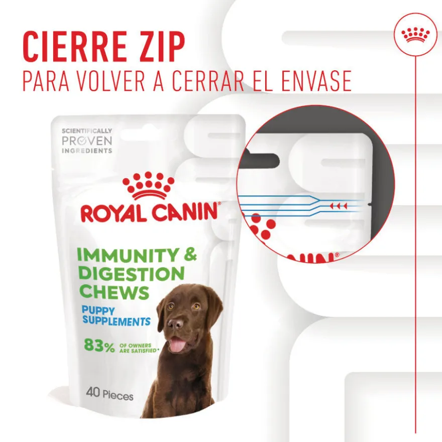 Royal Canin Immunity & Digestion Chews Puppy Suplemento nutricional para perros