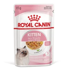 Royal Canin Kitten comida húmeda en gelatina sobre para gatos