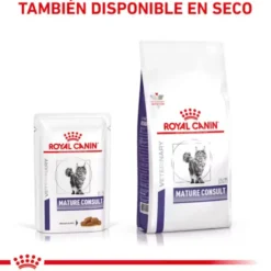 Royal Canin Mature Consult Láminas en Salsa Sobre para gatos