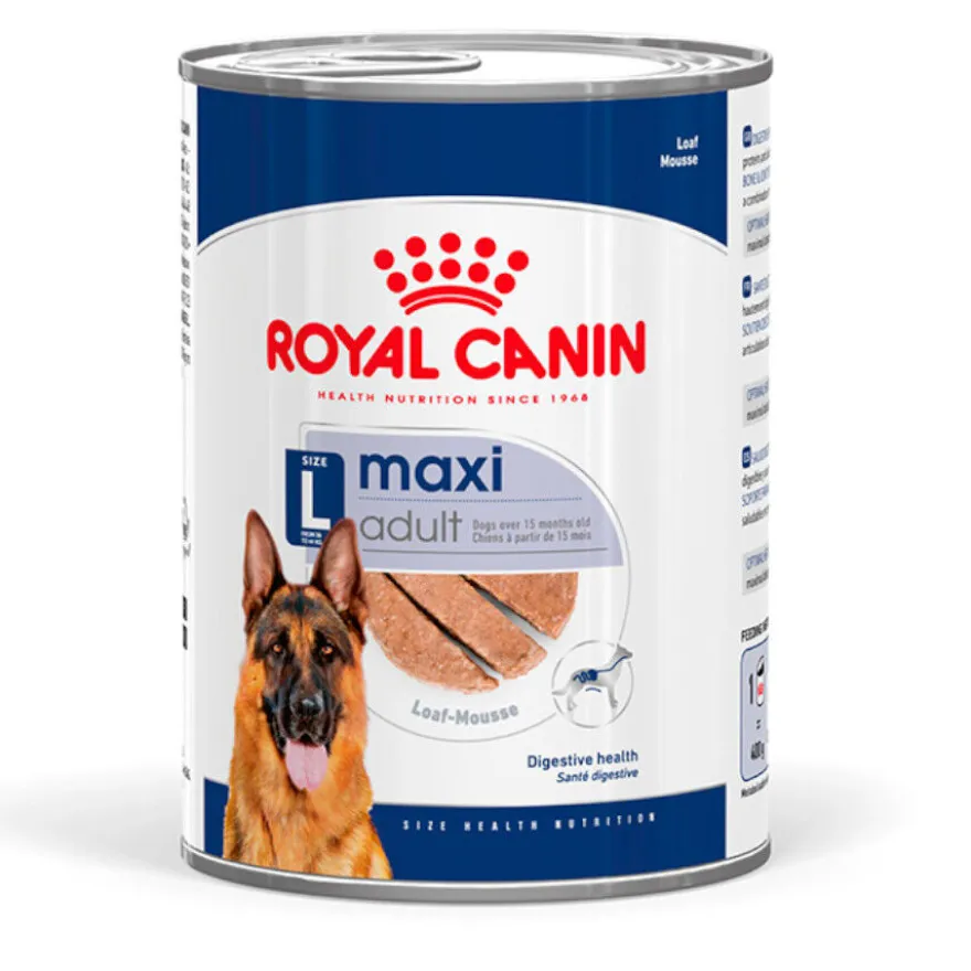 Royal Canin Maxi Adult Paté lata para perros