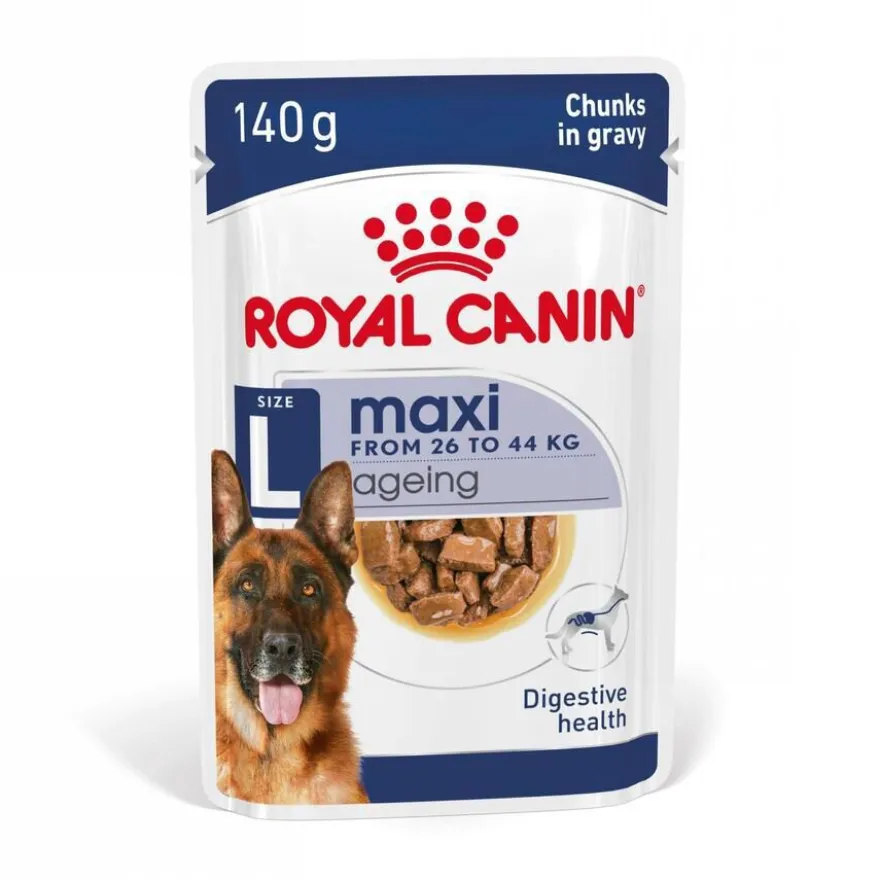Royal Canin Maxi Ageing sobre en salsa para perros senior