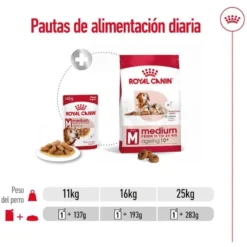 Royal Canin Medium Ageing sobre en salsa para perros senior