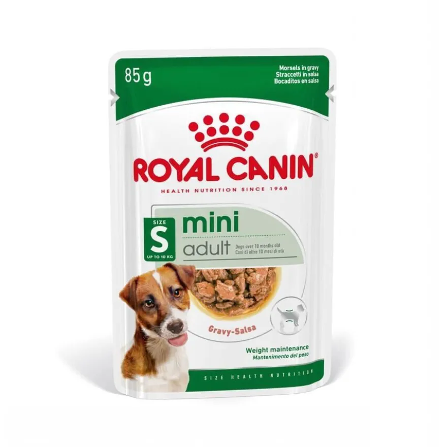 Royal Canin Mini Adult sobre en salsa para perros