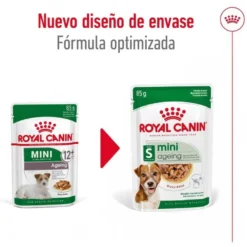 Royal Canin Mini Ageing sobres en salsa para perros senior