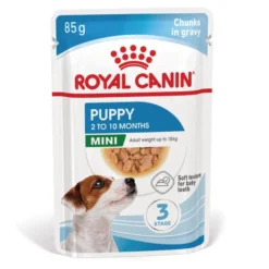 Royal Canin Mini Puppy sobre en salsa