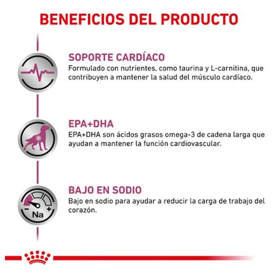 Royal Canin Veterinary Cardiac Lata para perros