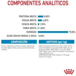 Royal Canin X-Small Puppy Trocitos en Salsa sobre para perros