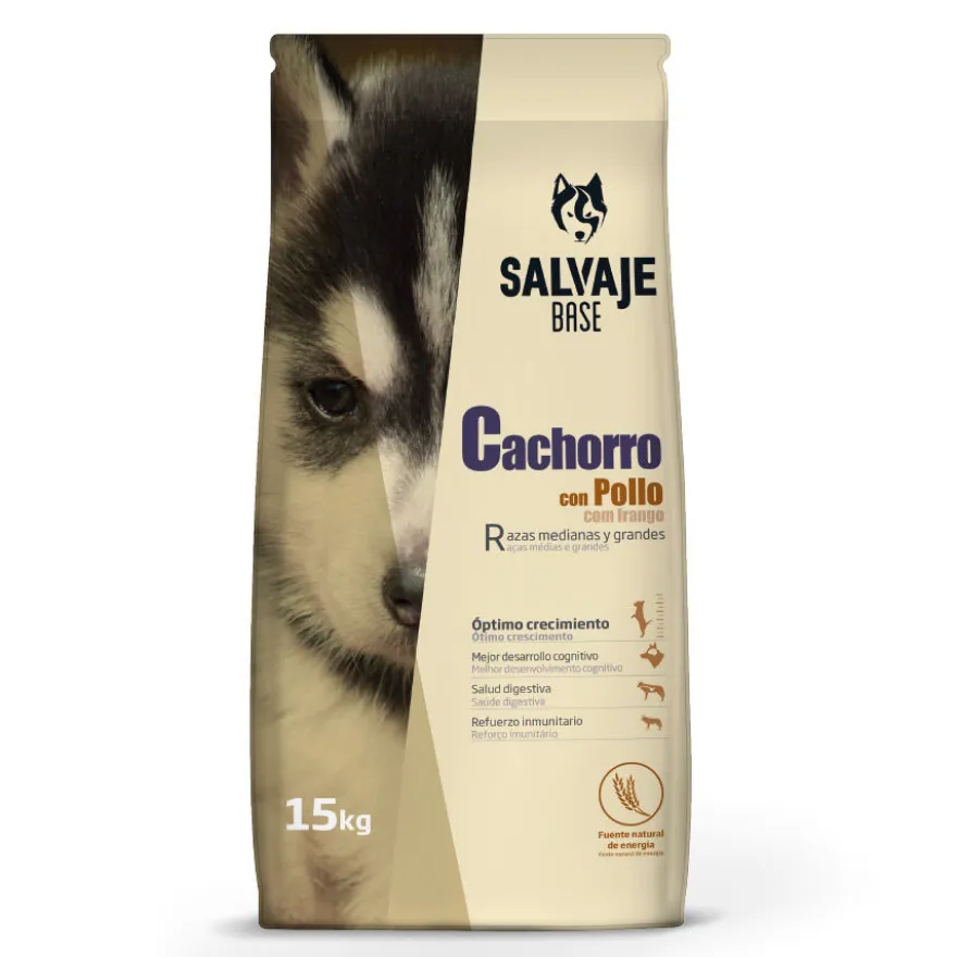 Salvaje Base Puppy pienso para perros