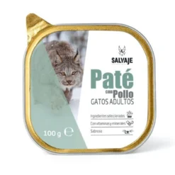 Salvaje Original Adulto Pollo en Paté tarrina para gatos