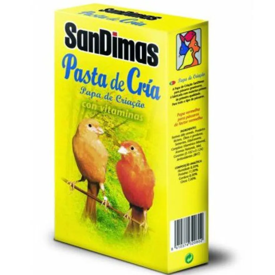 SanDimas Pasta de Cría Color para pájaros