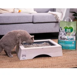 Sanicat Recycled Cellulose Lecho Natural para gatos