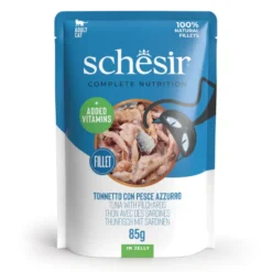 Schesir Adult Atún con Sardinas sobre para gatos