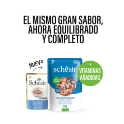 Schesir Adult Atún con Sardinas sobre para gatos