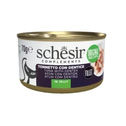 Schesir Atún con Denton en Gelatina lata para gatos