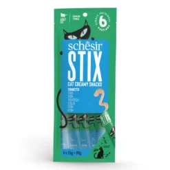Schesir Stix Snacks Atún para gato