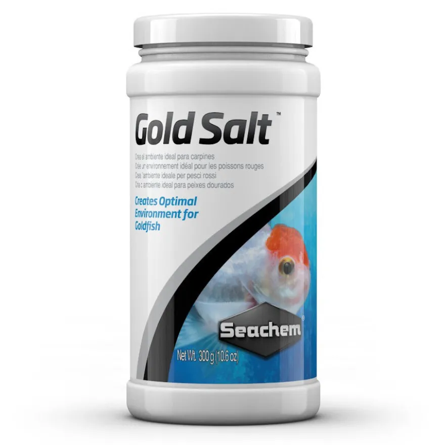 Seachem Gold Salt Tratamiento para el Agua para acuarios