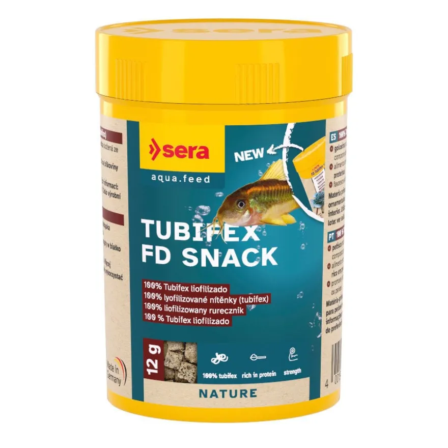 Sera FD Tubifex Golosinas Energéticas para peces