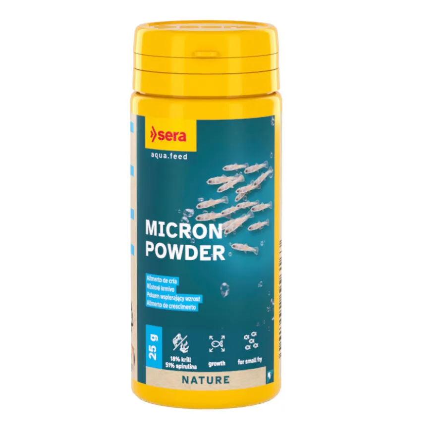 Sera Micron Nature Alimento para crías de peces
