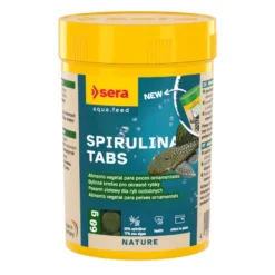 Sera Spirulina Tabs Nature Alimento Vegetal para peces