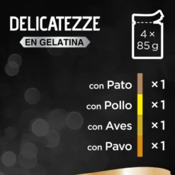 Sheba Delicatezze Aves Gelatina en Bolsita para Gatos - Multipack