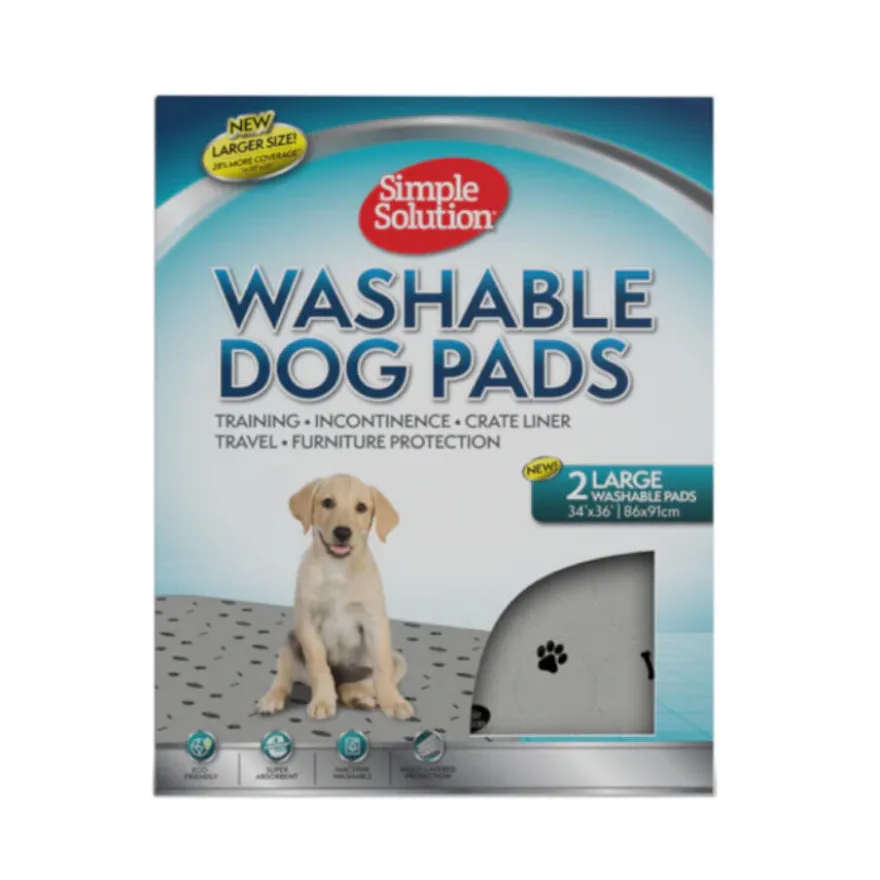 Simple Solution Alfombrillas Lavables para perros – Pack 2