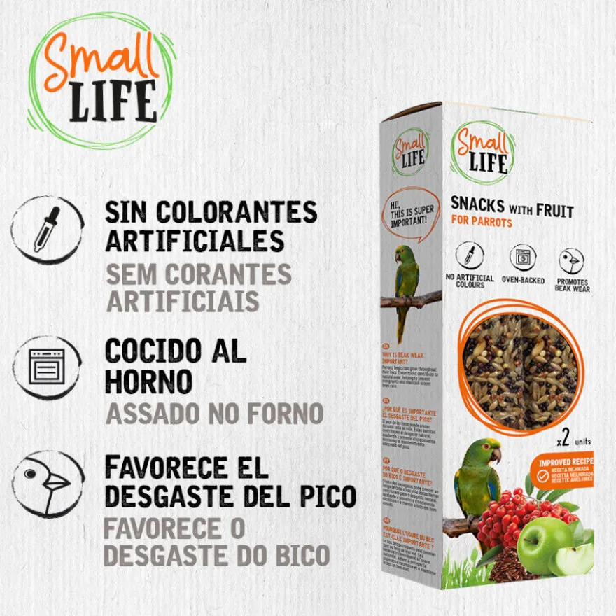 Small Life Barritas con Fruta para loros