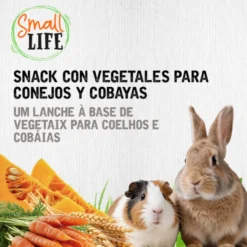 Small Life Barritas Snack con Vegetales para conejos y cobayas