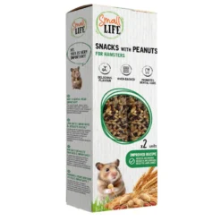 Small Life Barritas Snack con Cacahuetes para hámster