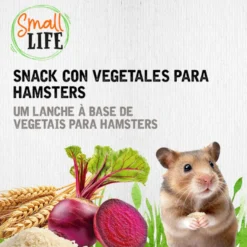 Small Life Barritas Snack con vegetales para hámsters