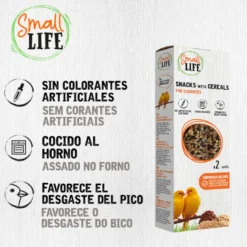 Small Life Barritas Snack con Cereales para canarios