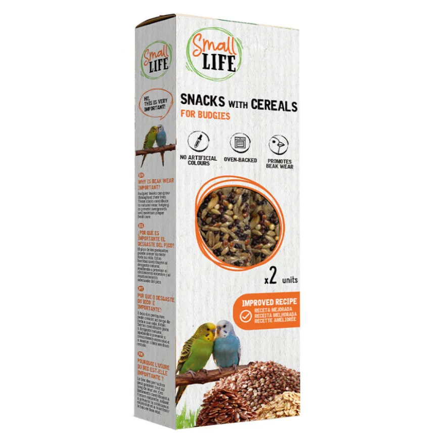 Small Life Barritas Snack con Cereales para periquitos