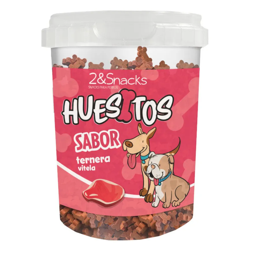 2&Snacks Huesitos de Ternera para perros