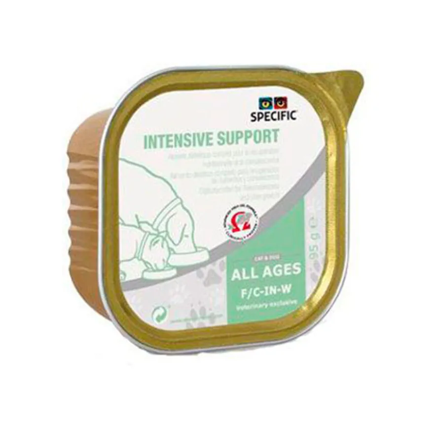 Specific F/C-IN-W Intensive Support tarrinas para perros