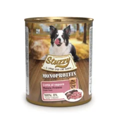 Stuzzy Monoprotein Cerdo lata para perros