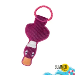 Summer Vibes Cuerda Duck Mordedor con Cuerda para perros