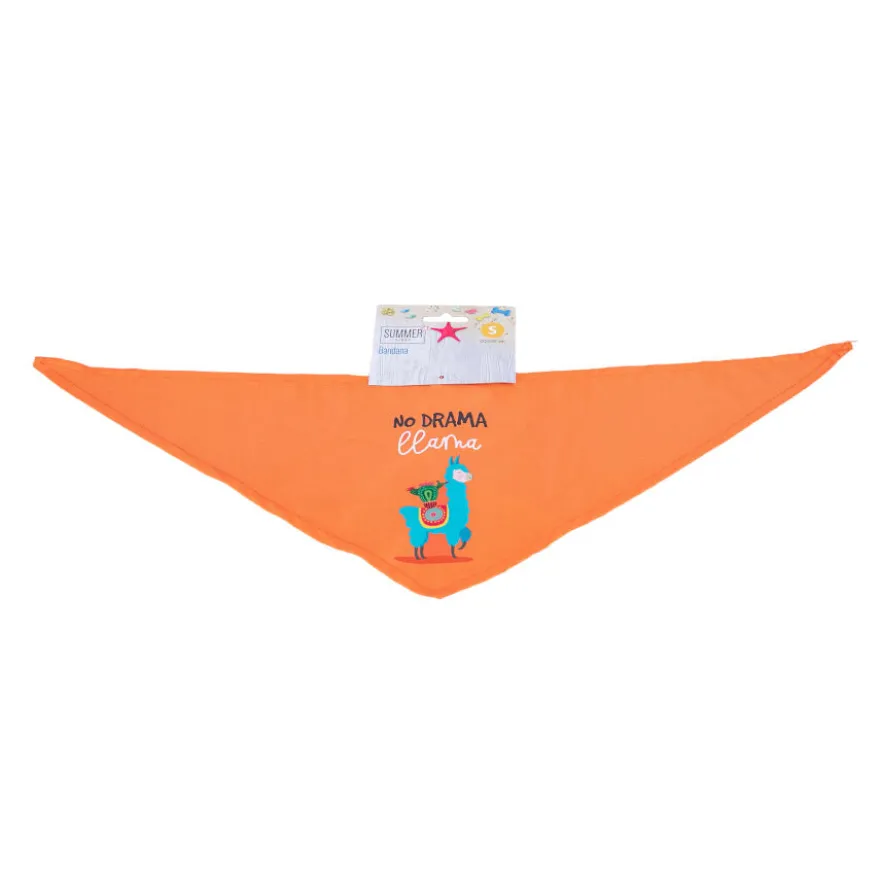 Summer Vibes Llama Bandana para perros